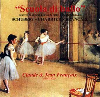 SCUOLA DI BALLO Oeuvre pour deux pianos et piano a quatre mains