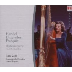 HÄNDEL, DITTERSDORF, FRANÇAIX: HARP CONCERTOS